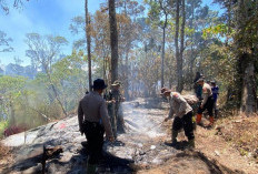 Kebakaran Gunung Buthak Batu Dievaluasi, Polres Ungkap Kendala Pemadaman di Medan Terjal
