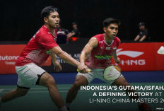 Li-Ning China Masters 2026: Sabar/Reza Lolos 16 Besar, Banyak Unggulan Tumbang