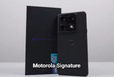 Motorola Signature Resmi Dirilis, HP Flagship 2026 Tipis dengan Kamera 8K dan Baterai Awet