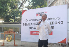 Groundbreaking, Harian Disway Siapkan Gedung Kantor Baru: Desain Tak Biasa, Belum Ada di Surabaya