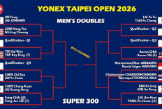 Drawing Ganda Putra Taipei Open 2026: Rian/Edgar Jalani Debut, Wakil Indonesia Dapat Tantangan Berat