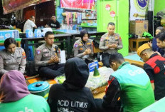 Hari Lalu Lintas Bhayangkara ke-71, Satlantas Polresta Malang Kota Gandeng Komunitas Ojol