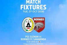 PSS Sleman vs Borneo FC Hari Ini, Duel Krusial Pekan Ketujuh Super League