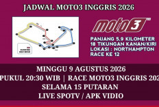 Jadwal Moto3 Inggris 2026: Veda Ega Pratama Bidik Hasil Maksimal, Simak Jadwal Lengkap dan Klasemen Terbaru