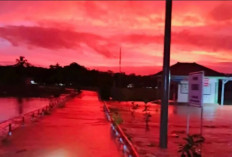 Resah Langit Merah Darah di Pandeglang Pertanda Bencana Dibantah BMKG, Ini Penjelasan Lengkapnya
