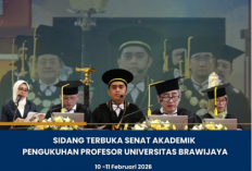 UB Kukuhkan 10 Guru Besar Keilmuan Berbeda dalam Sidang Senat Dua Hari   