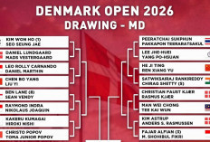 Drawing Ganda Putra Denmark Open 2026: Fajar/Fikri Hadapi Tuan Rumah