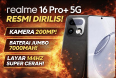 Realme 16 Pro+ 5G Resmi Meluncur, Usung Kamera 200MP, Baterai 7000mAh, dan Layar 144Hz