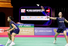 Rachel/Febi Tumbang di BWF World Championship 2026, Indonesia Kehilangan Wakil Ganda Putri
