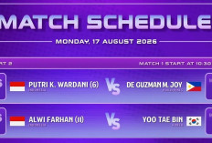BWF World Championship 2026: Alwi Farhan dan Putri KW Lolos, Ini Daftar Wakil Indonesia yang Bertanding